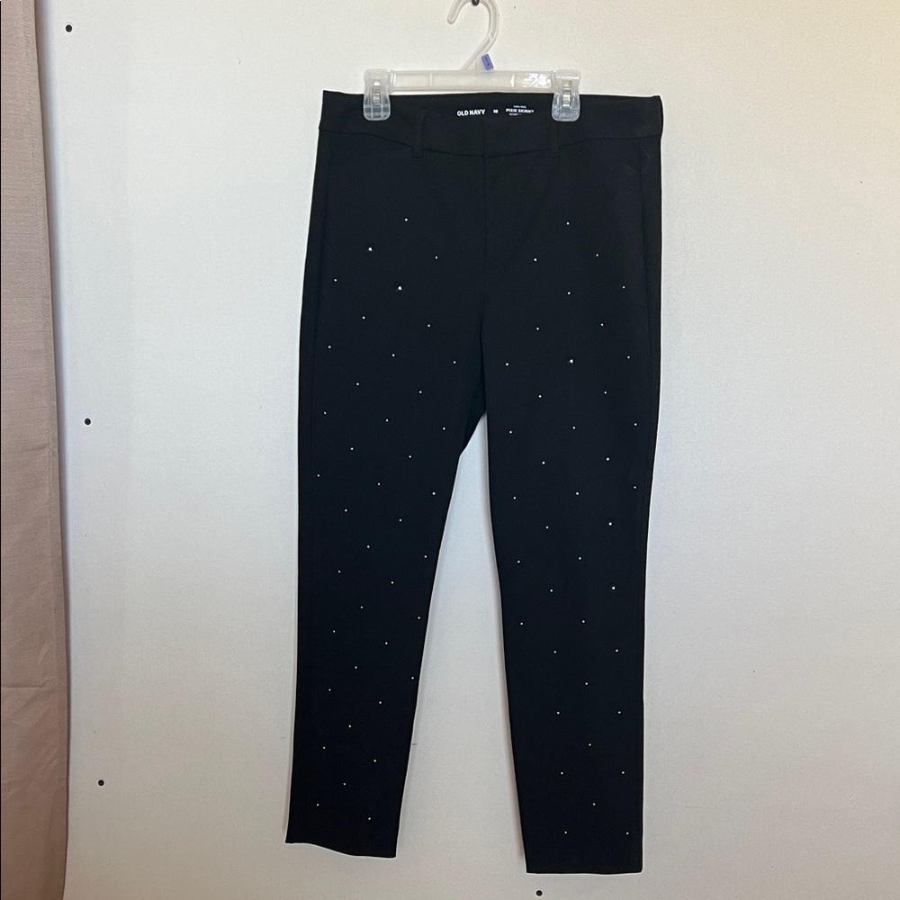 Old Navy Black Pixie Skinny Pants